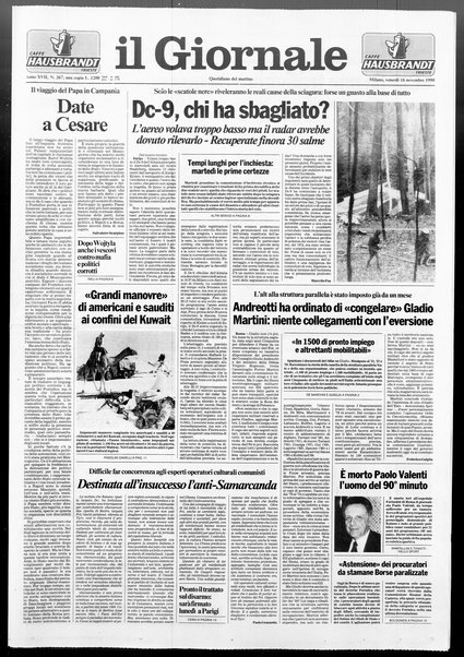 Il giornale : quotidiano del mattino